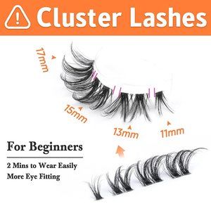 LUX Clear Band Lashes 17 MM 😍😍😍💕💕💕💕💕🌟